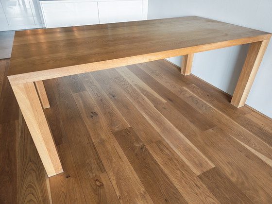 Image 1 of Bert Plantagie oiled oak dining table 100x200 cm