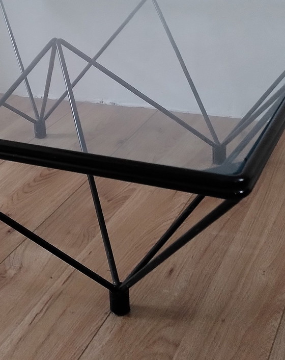Image 1 of Table basse en verre de style Paolo Piva