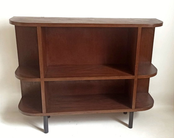 Libreria Art Déco Larghezza 100 cm – Librerie, Metallo, Legno (photo 6 of 12)