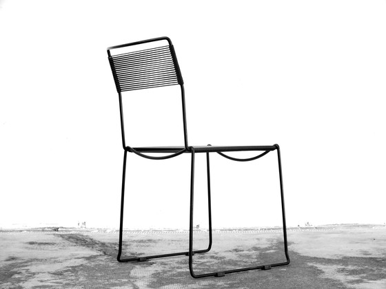 Image 1 of Vier "Spaghetti"-Stühle von Sintesi Italien, Produktion in der Minimalismus-Ära der 70er Jahre