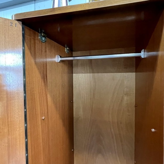 Vintage Danish Sixties Detachable Wardrobe with Hanging and Shelving – Wood (photo 10 of 12)