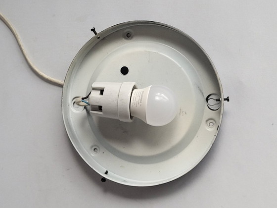 Image 1 of Lámpara de techo de cristal burbuja años 70