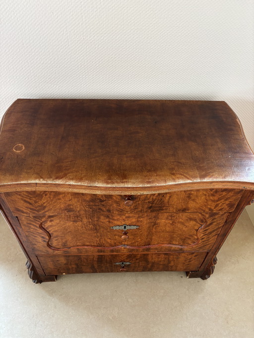 Mahoniehouten ladekast
