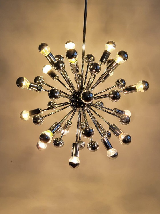 Image 1 of Sospensione XXL Sputnik di Boulanger anni '70