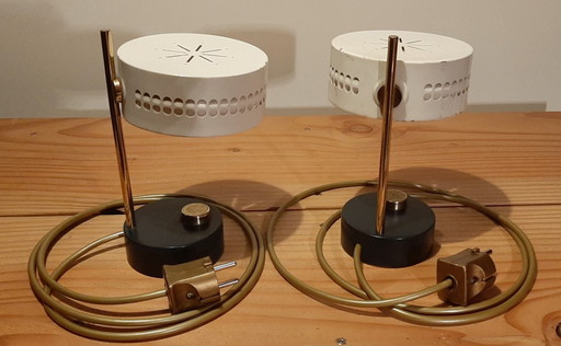 Two M.Matégot table lamps