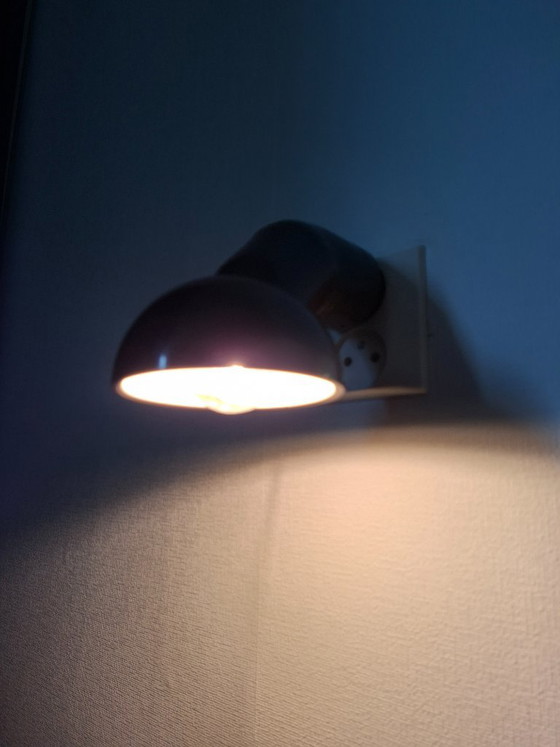 Vintage Deense bruine stekkerlamp Van Bendt Hansen – DL-Lampen, Spotjes, Kunststof, Metaal (photo 7 of 18)