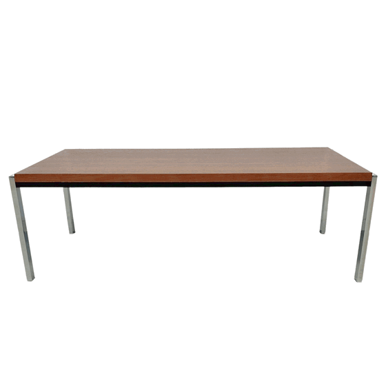 Image 1 of Dänisches Design Couchtisch Teak Chrom Mid Century