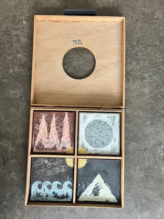 Image 1 of Kunstkiste aus Holz - Hans van der Meijden