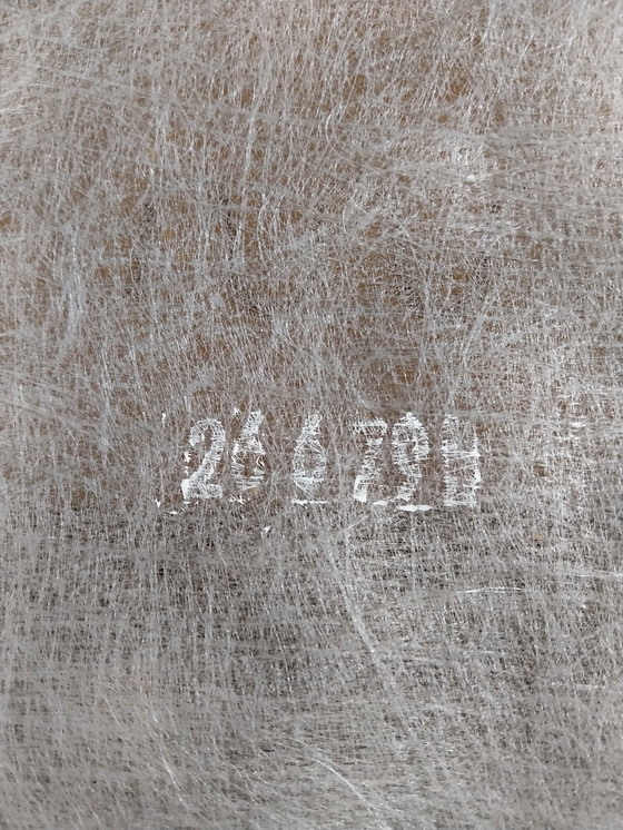 Image 1 of Poltrona vintage in tessuto a coste marrone, anni '70