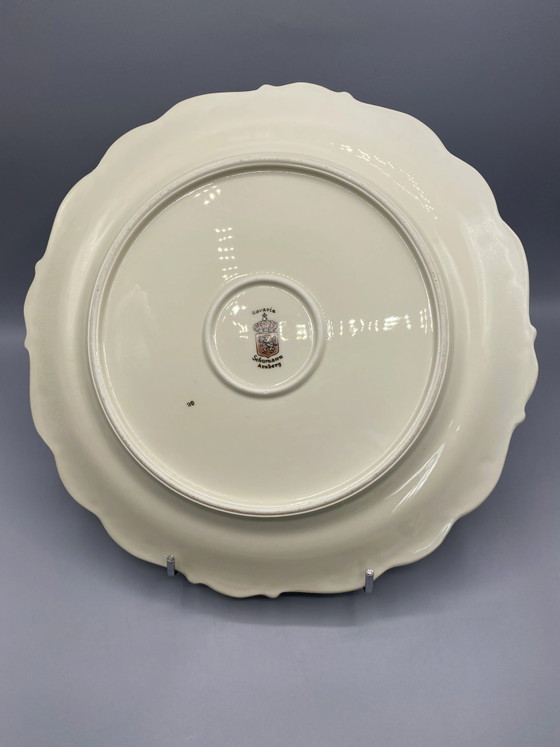 Schumann Arzberg Bavaria Large Floral Porcelain Platter – Decorative Objects (photo 2 of 4)