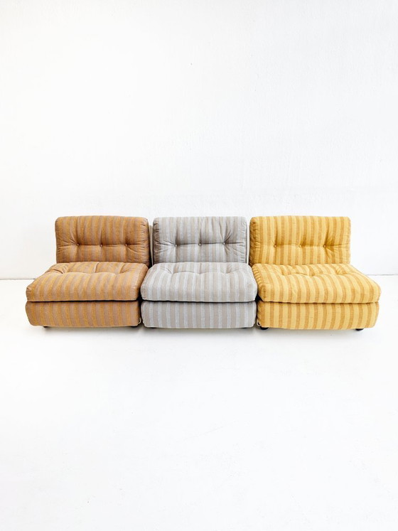 Image 1 of Vroege editie 'Amanta' loungestoel van Mario Bellini voor C&B Italia, jaren 60.