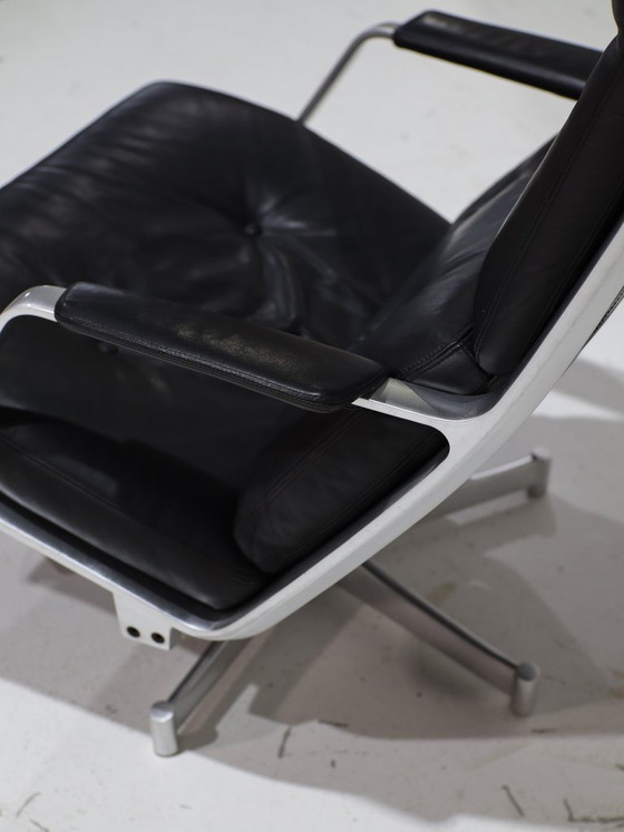 Poltrona Fabricius & Kastholm FK85 Kill International anni '60 – Sedie girevoli, Leather, Vintage (photo 8 of 13)