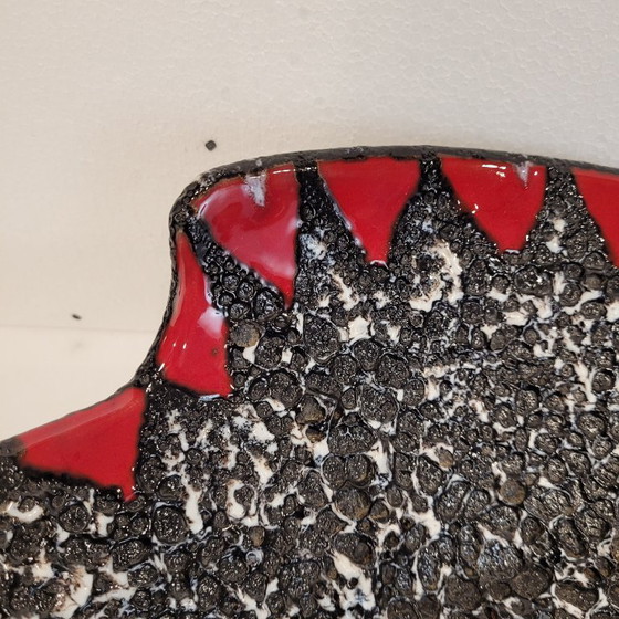 Image 1 of Volcanic centerpiece, Vallauris ceramics, Marius Musarra, Mabyjo's, 60's - France