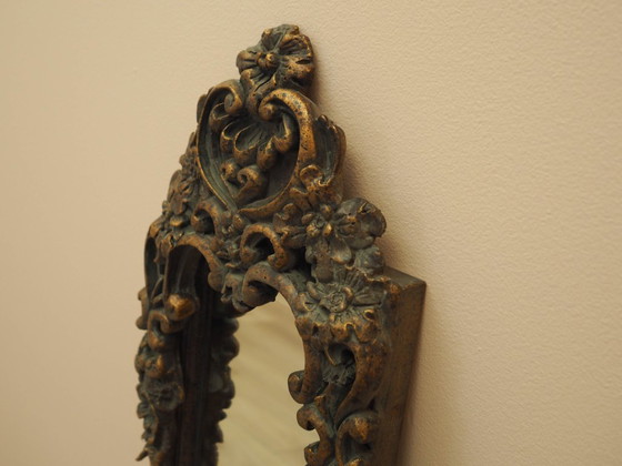 Image 1 of Mirror in a wooden frame, Italian design, 1960s, manufactured in Italy