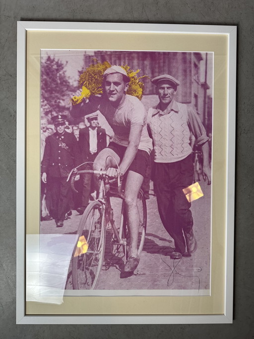 Genummerde zeefdruk - Albert Szukalski - Gesigneerd