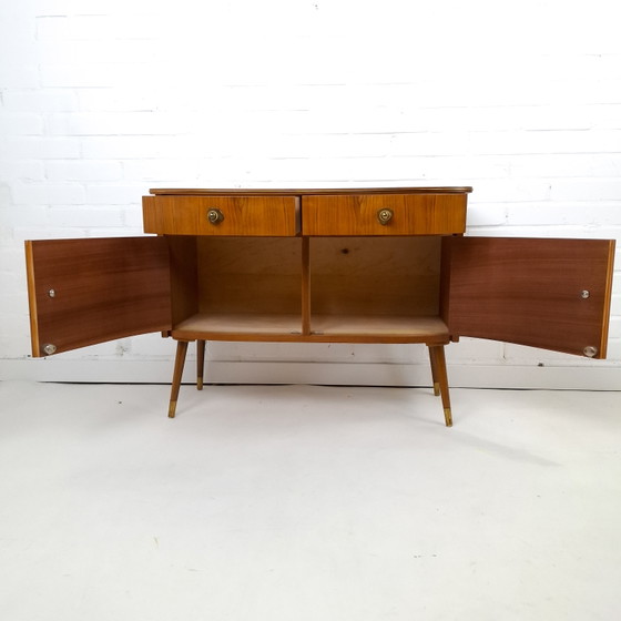 Vintage Cabinet 1950s/60s Mid Century Modern Design – Sideboard, Wood (photo 3 of 12)