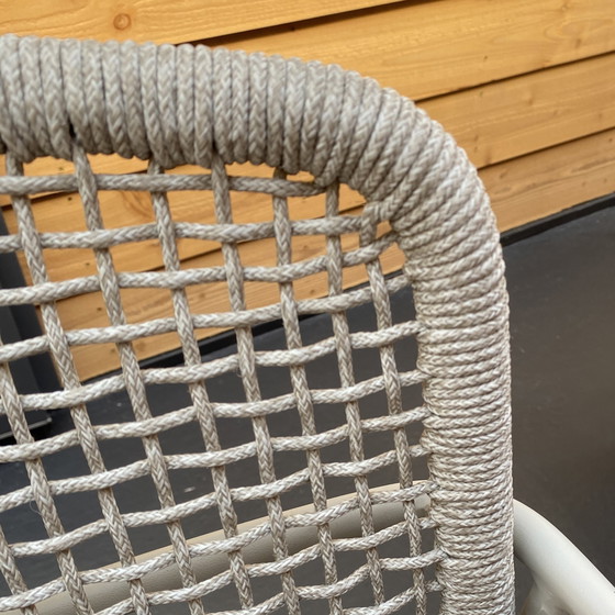 Image 1 of Borek Limone garden table - Ø90 with MIRA garden chair (set of 3)