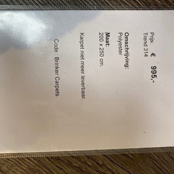 Image 1 of Brinker Carpets Trend 314 rug - 200x250