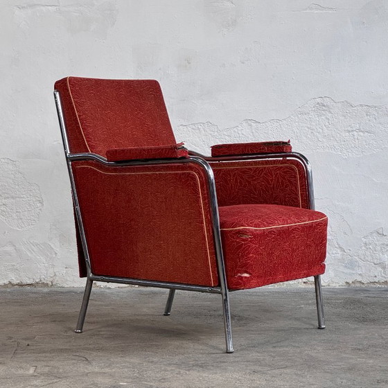 Image 1 of Paire de fauteuils de József Peresztegi, années 1960 – Design moderniste hongrois