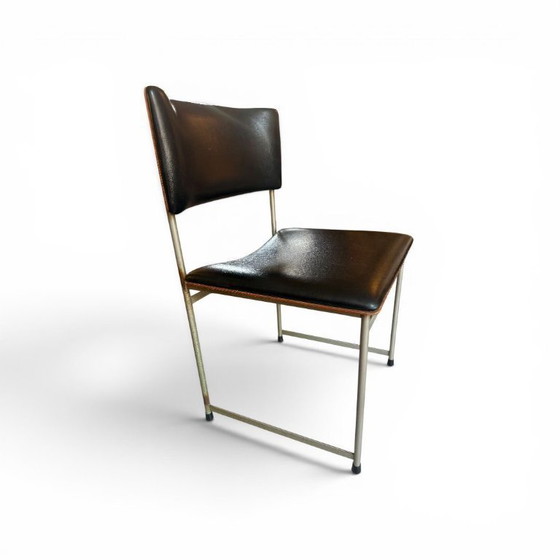 Image 1 of Set van zes SM08 eetkamerstoelen van Cees Braakman voor Pastoe, Nederland 1964