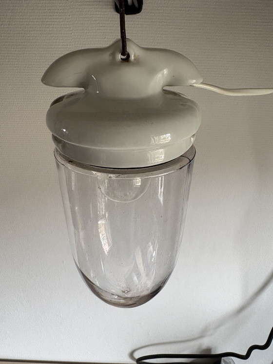 Image 1 of Lampe en porcelaine vintage
