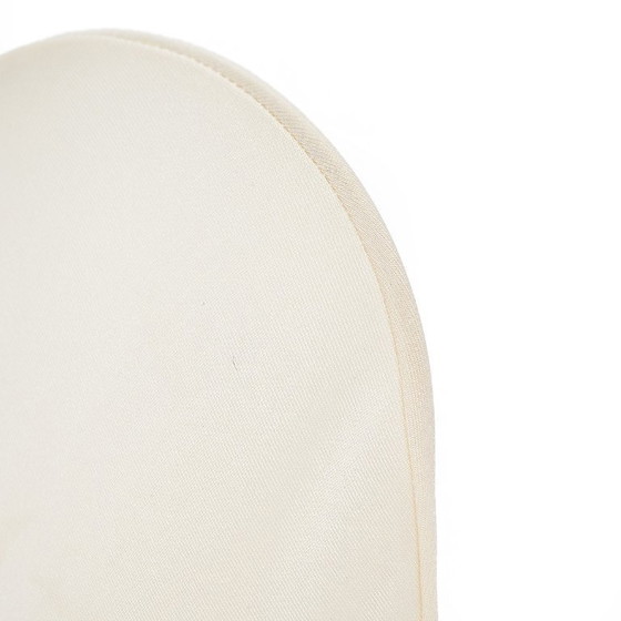 Image 1 of Lámpara de sobremesa con pantalla de tela, años 70