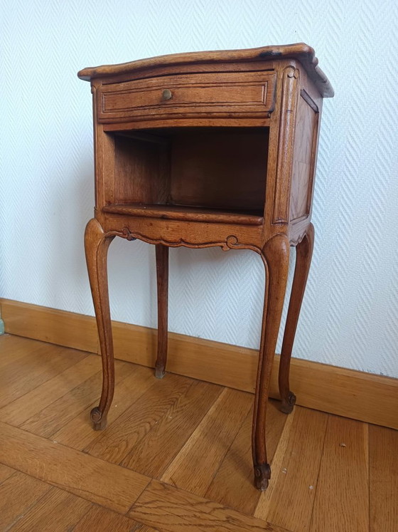 Louis XV Style Bedside Table – Wood (photo 9 of 14)
