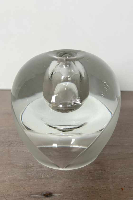 Mouth-blown Crystal Glass Oil Lamp - Mats Jonasson Style – Decorative Objects (photo 4 of 5)