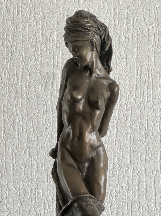 Bronze Female Sculpture by José Van Der Gun (photo 14 of 15)