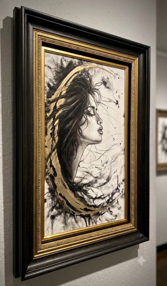 Beauty in Gold – Paintings & Drawings, Canvas (photo 2 of 12)