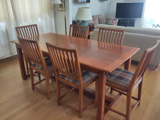 Schuitema Eetkamer Set – eetkamerset, Wood, Textile (photo 2 of 15)