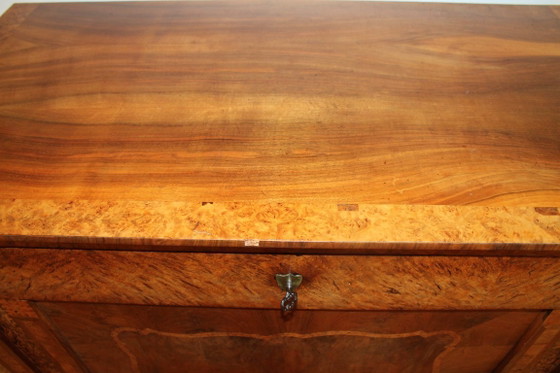 Elegant 19e-eeuws Biedermeier halfkastje – Buffetkasten, Wood (photo 5 of 14)