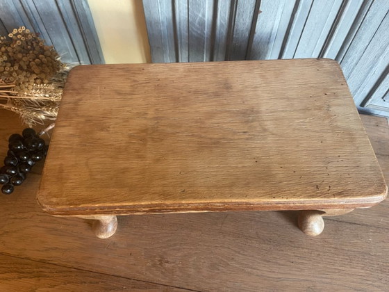 Image 1 of Footstool Bench Stool Side table French