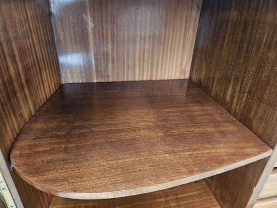 Vittorio Dassi Rosewood Credenza With Black Glass Top, Italian 1940 – Vittorio Dassi Mobili Moderni (photo 17 of 36)