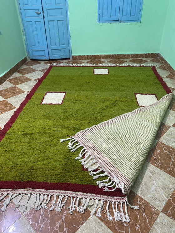 Magnificent green natural wool rug 220/300, Rugs & carpets (photo 3 of 7)