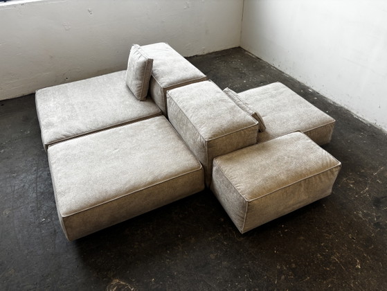 Living Divani Neowall Sofá de diseño Tela como nuevo! – Sofás modulares, Cotton (photo 14 of 15)