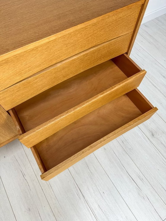 Image 1 of Vintage Scandinave Erik Wørts pour IKEA Chêne Buffet 60's 70's