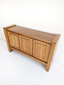 Sideboard aus französischem Ulmenholz, 1980er Jahre