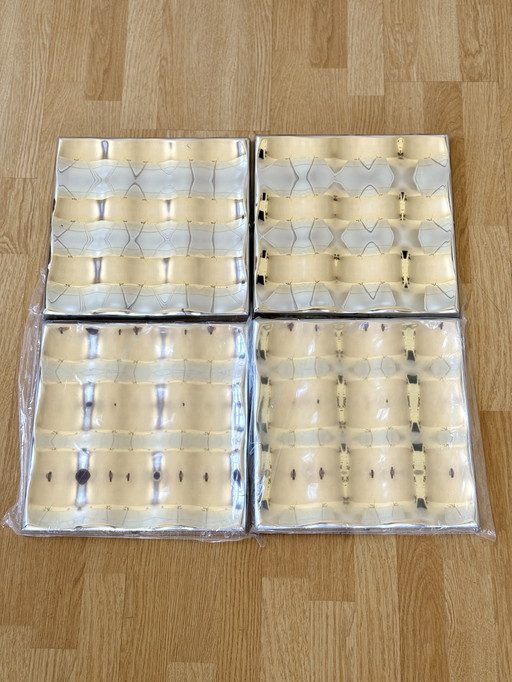 Set of Vintage IKEA Vimsig Kurvig Wall Panels - Rare 1990s