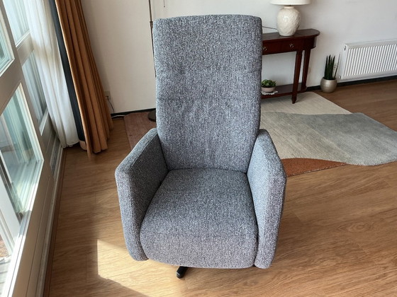 2 De Toekomst relax fauteuils 1x medium en 1x XL – Verstelbare relaxstoel, Leather, Metal (photo 8 of 12)