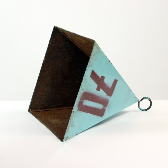 Image 1 of Satz von neun Messpyramiden aus Stahl, Tschechoslowakei, ca. 1940er Jahre