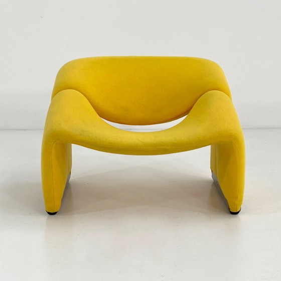 Image 1 of Gelber F598 Groovy Chair von Pierre Paulin für Artifort, 1970er Jahre