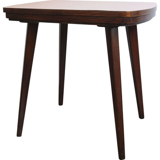 Table d'appoint vintage avec plateau réglable en formica, Tchécoslovaquie 1960