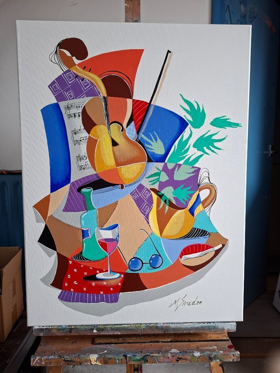 Image 1 of Nature morte au violon