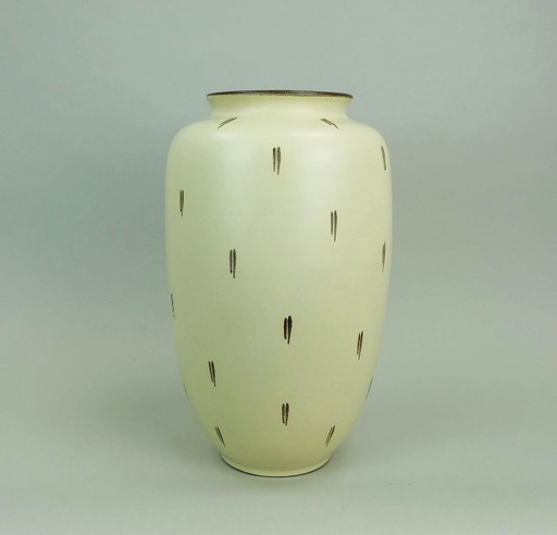 large mid century ceramic floor vase 1950s fritz van daalen, model no. 81/10A
