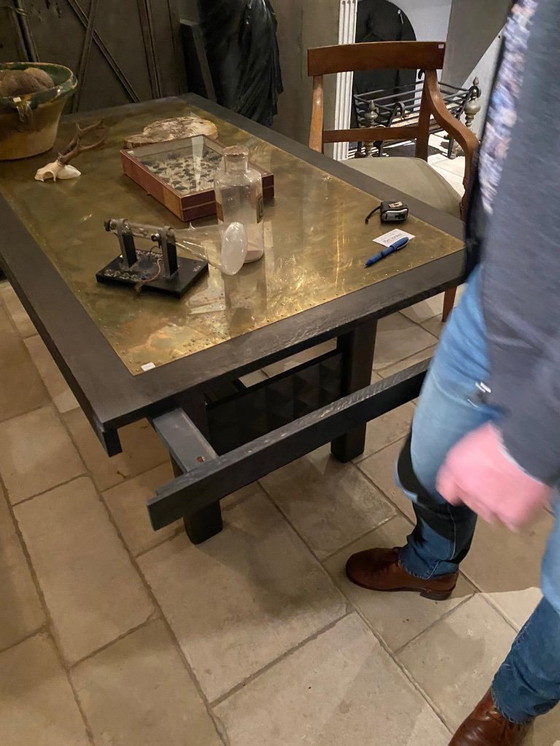 Image 1 of Scrivania brutalista di Piet Jonker 160x95xH76