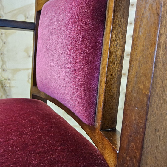 Image 1 of Art Deco Stoel (Haagse School) Van Pander & Zonen Coromandel (Hendrik Wouda) / Amsterdamse School