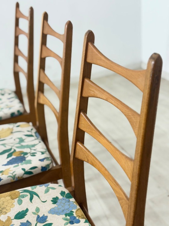 Image 1 of 4 sedie da pranzo di metà secolo, sedie da cucina, sedie vintage
