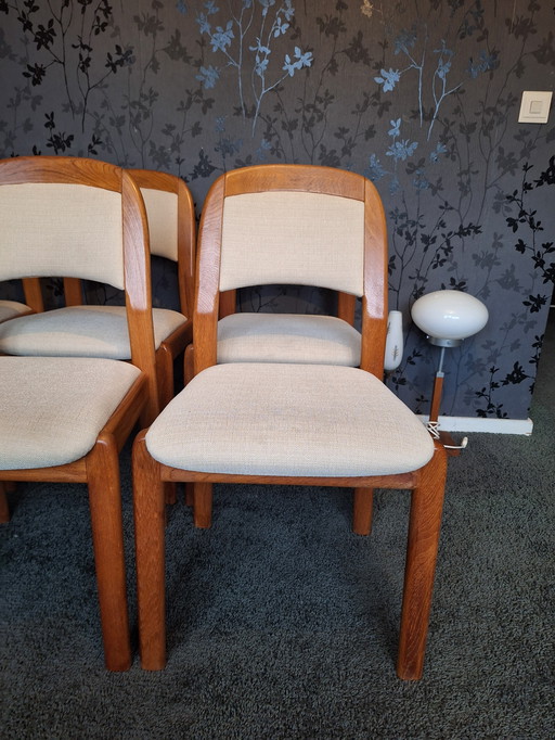 6 sedie vintage Dyrlund