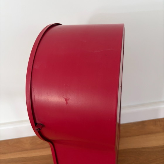 IKEA PS keyhole clock red metal – design 1999 (photo 4 of 7)